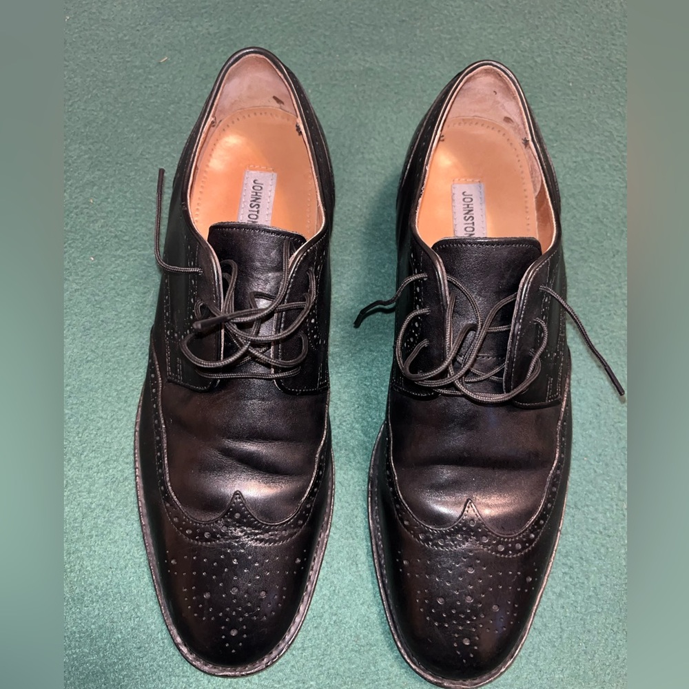 JOHNSTON AND MURPHY DRESS SHOES MENS SIZE 9